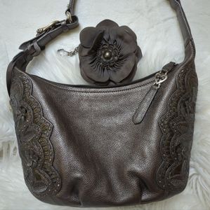 Brighton Leather Hobo with Coin Purse